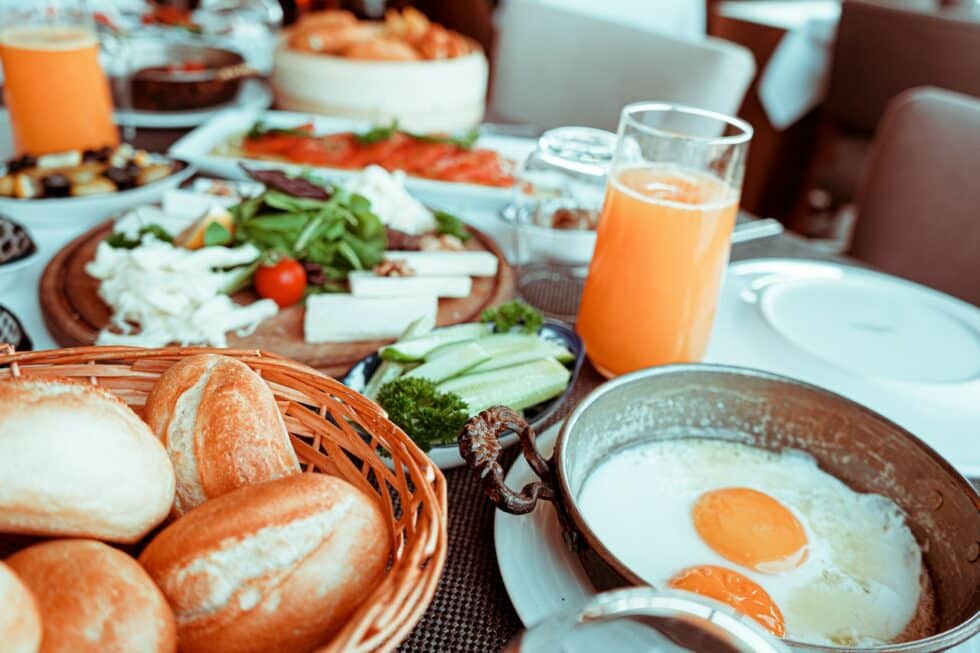 petit déjeuner type diabétique